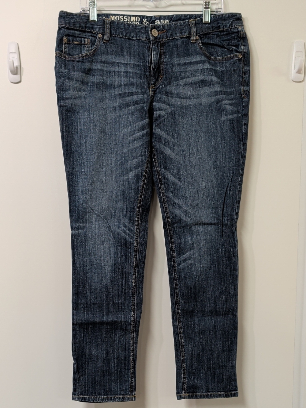 Mossimo Supply Co. Dark Wash Skinny Jeans Size 15